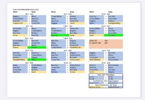 2025 Draw